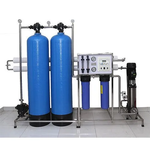 Industrial reverse osmosis water purification system.